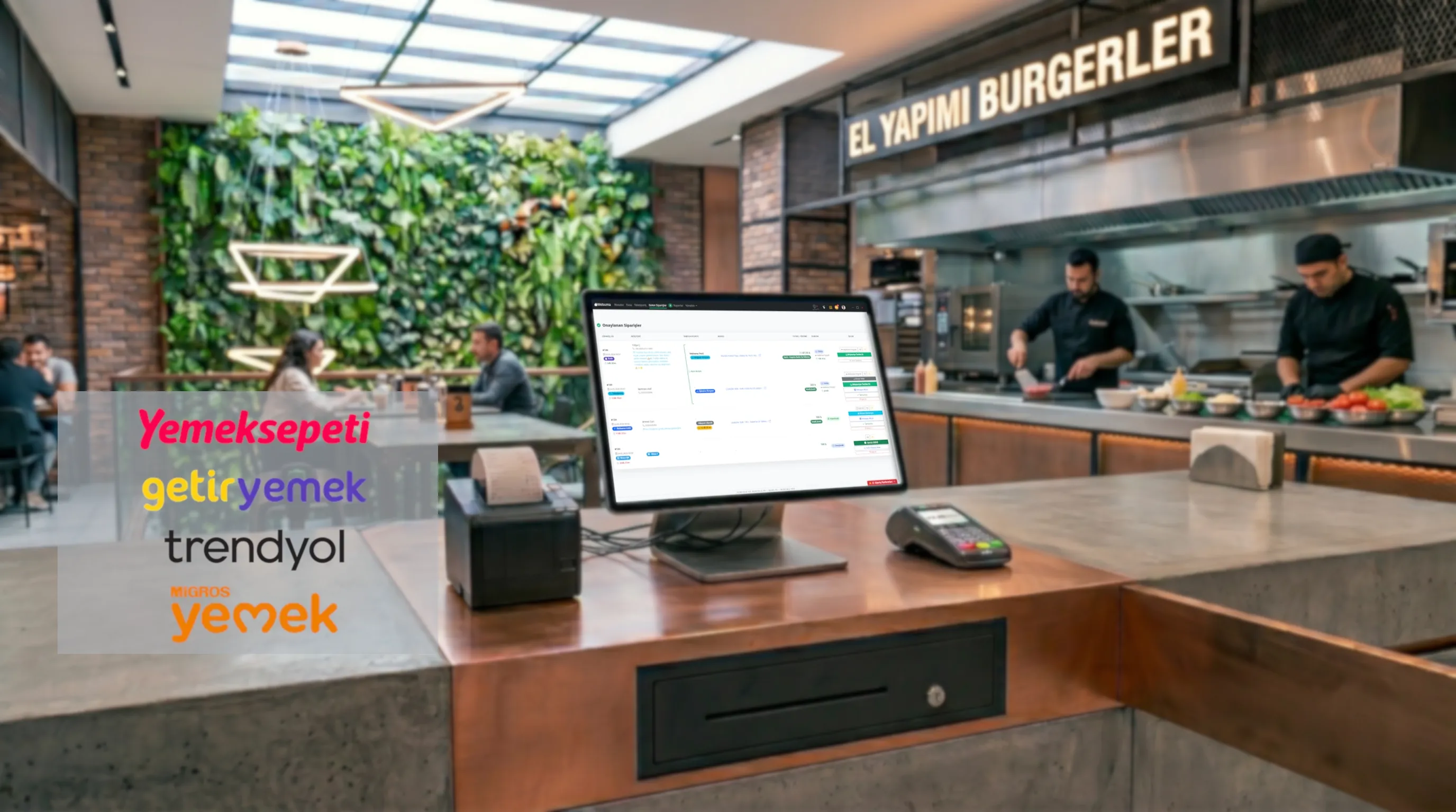Yemek Sepeti Entegreli POS Sistemleri ile Paket Servisinizi Hızlandırın